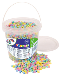Emmer 5.000 Strijkkralen Pastel