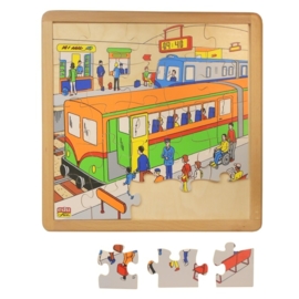 RaamPuzzel Station - 25 stukjes
