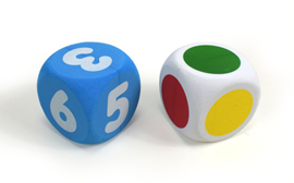 Grote Dobbelstenen Set