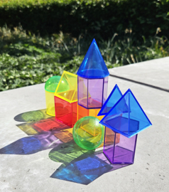 3D Geo Vormen Transparant