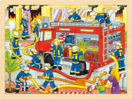 Grote legpuzzel brandweer