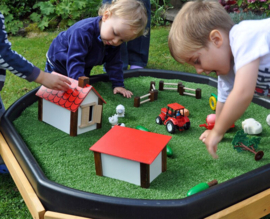 Grote Tuff Tray met Verstelbaar Onderstel