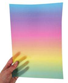 Regenboog Vellum Papier