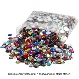 Strass Stenen Rond