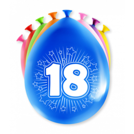 Leeftijd ballonnen 18 jaar