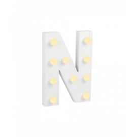 light letter N