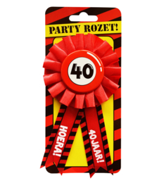 Rozet 40 jaar