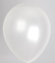 Ballon Wit parelmoer