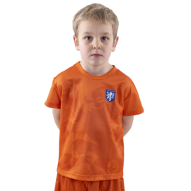 Voetbal t-shirt oranje ..alleen verkrijgbaar in de winkel