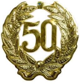 Huldekrans 50 Goud