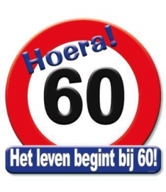 Huldeschild 60 jaar