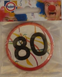 Button 80 jaar