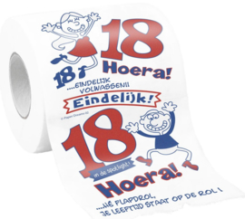 WC rol 18 jaar