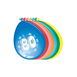 Leeftijd ballonnen 80 jaar