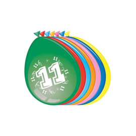 Leeftijd ballonnen 11 jaar