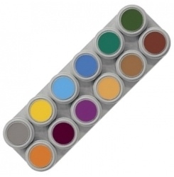 Grimas Water Make Up B Palette 12kl