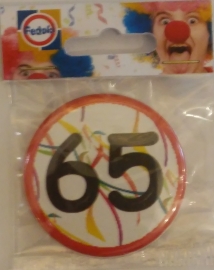 Button 65 jaar