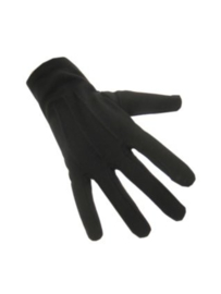 Handschoen katoen kort zwart