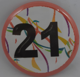 Button 21 jaar