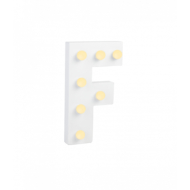 light letter F