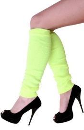 Beenwarmer neon geel