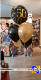 Ballonnentros gevuld met helium