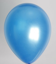 Ballon Blauw metallic