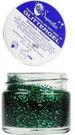 Glittergel groen