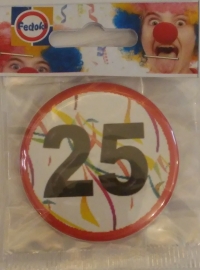 Button 25 jaar