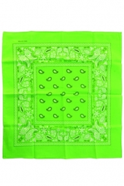 Zakdoek bandana groen