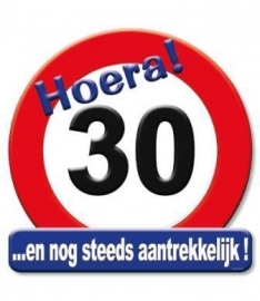 Huldeschild 30 jaar