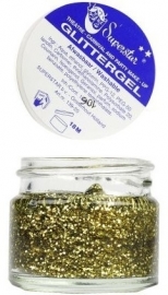 Glittergel goud