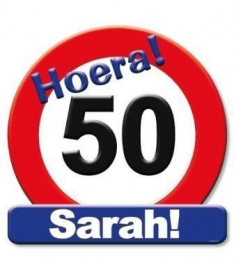 Huldeschild/ Sarah