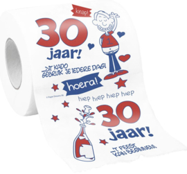 WC rol 30 jaar man