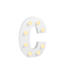 light letter C