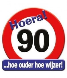 Huldeschild 90 jaar