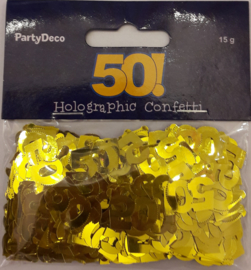Confetti 50 jaar goud