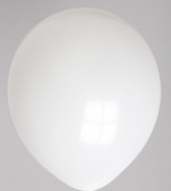 Ballonnen  Wit verpakt per 100