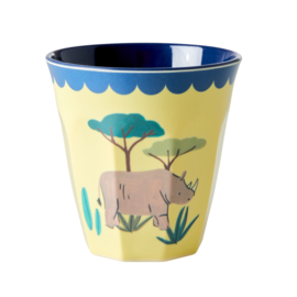 Rice bekerset Funky prints blue, medium
