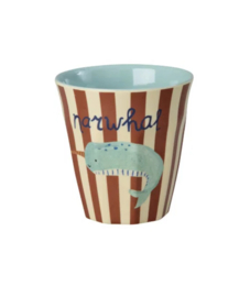 Rice, small cups colourful abc, 6 stuks