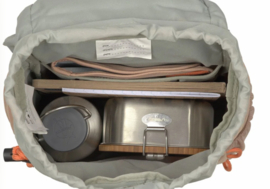 Lässig Mini Outdoor Backpack, Nature, Hazelnut