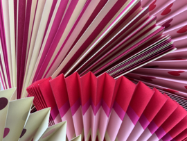 Rice papieren feestrozetten