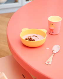 Rice kinderbestekset, Hond en Eenhoorn, RVS.