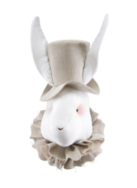 Dierenkop magical rabbit beige hat, Love Me Decoration