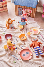 Rice kinderbestekset, RVS, Aap en Beer