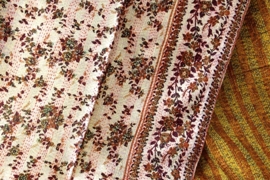 Sjaal kantha silk Gitta