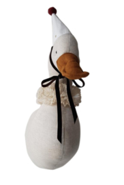 Dierenkop linnen circus duck beige Love Me Decoration