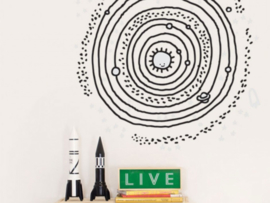 Wall Sticker Cosmos, Glow In The Dark