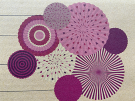 Rice papieren feestrozetten