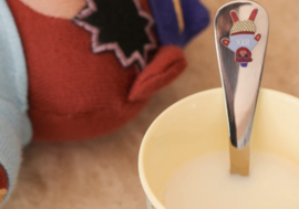 Rice kinderbestekset, RVS, Aap en Beer